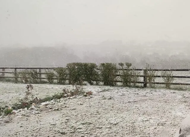 photo à saint-evroult-notre-dame-du-bois ce matin, une photo prise par une internaute, émilie launay.  ©  émilie launay