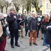 photo  plusieurs associations avaient manifesté lors de la présentation du projet à mortagne-au-perche, le 10 février 2022, en présence du président de la région, hervé morin. 