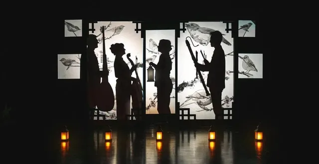 photo  « le rossignol et l'empereur de chine », un spectacle familial à découvrir au festival baroque de sablé, le vendredi 26 août.  &copy;  b. sanson 