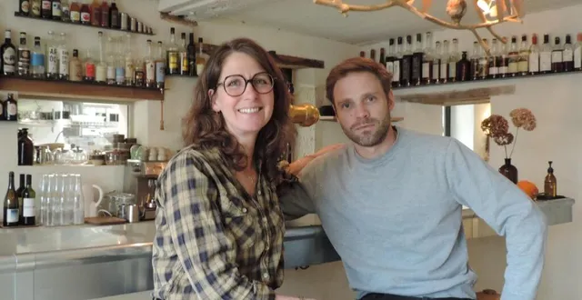 photo  marianne et sven chartier ont ouvert le restaurant oiseau oiseau à préaux-du-perche.  &copy;  ouest-france 