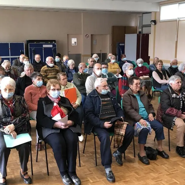 photo une quarantaine de personnes assistaient à l’assemblée générale cantonale.  ©  le maine libre