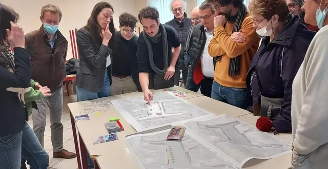 photo  une réunion studieuse, mercredi.  &copy;  ouest-france 