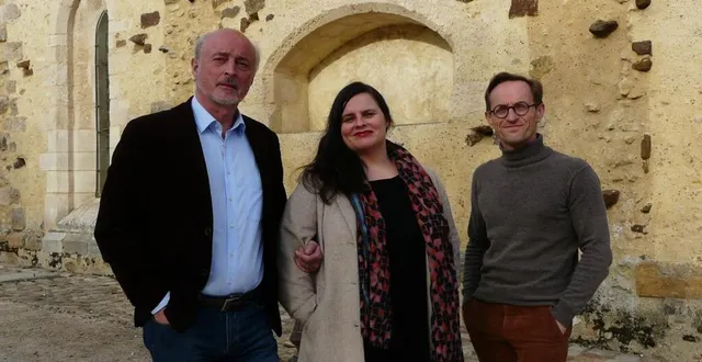 photo  jean louis durand, alice orange et guillaume renon  &copy;  le maine libre 