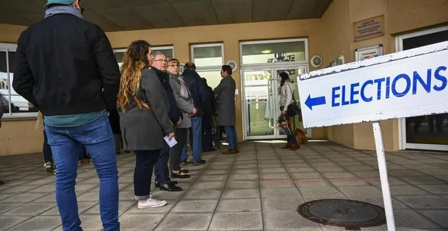 photo  la participation en sarthe à 17 heures est en baisse par rapport à 2017.  &copy;  photo le maine libre denis lambert 