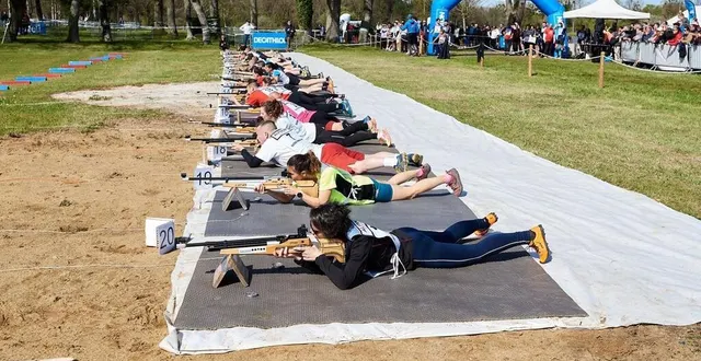photo  les premiers passages aux stands de tir ont été décisifs.  &copy;  dominique breugnot photographer 