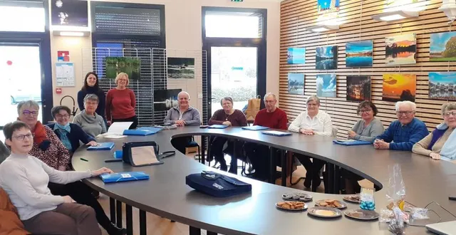 photo  une douzaine de personnes ont participé au dernier atelier sur le thème de la mémoire.  &copy;  msap 