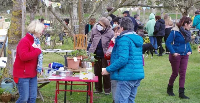 photo  le troc plante de grain de pollen est toujours apprécié.  &copy;  le maine libre 