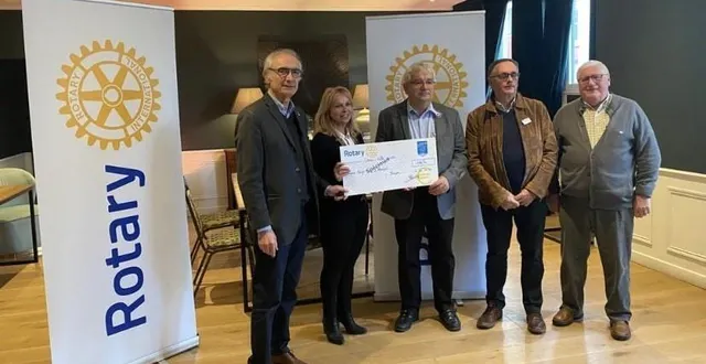 photo  le rotary club d’alençon a fait le choix de soutenir la croix-rouge pour intervenir dans la crise ukrainienne.  &copy;  rotary club d’alençon 