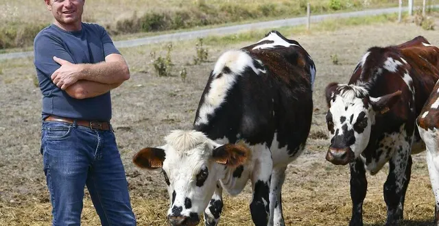 photo  l’exploitation le pis qui chante.  &copy;  archives le maine libre 