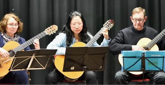 photo  deux concerts publics à courdemanche  &copy;  association guitares en sarthe 