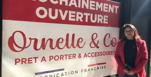 photo  tianasoa marchand, gérante d’ornelle & co, ouvre sa propre boutique pour la première fois rue aux sieurs à alençon, mercredi 27 avril.  &copy;  ouest-france 