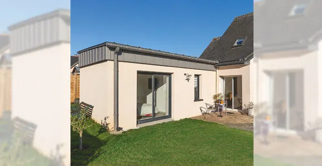 photo angers. extension et agrandissement de maison : cybel extension conçoit et construit sur mesure 