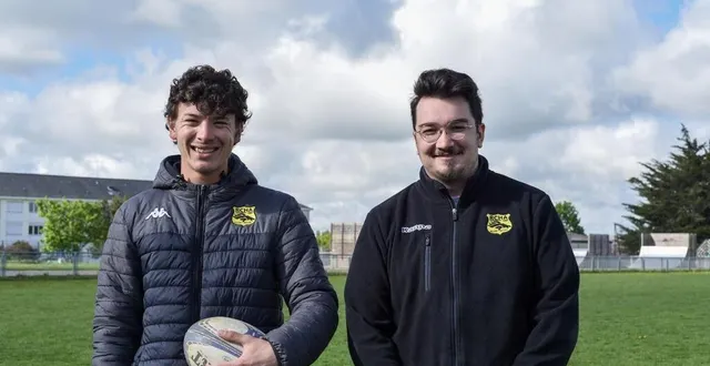 photo  segré, le 19 avril. tom estenoza (à gauche) et corentin riou (à droite), deux apprentis en charge de l’événement.  &copy;  co – quentin duval 