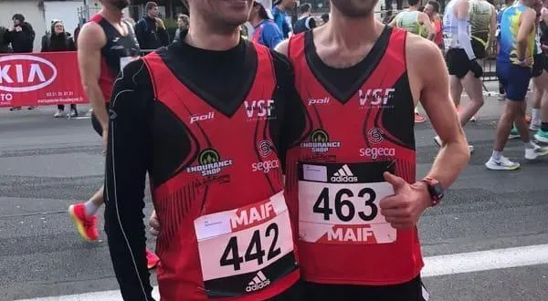 photo  kévin andré et mathieu prégeant.  &copy;  vsf athlétisme 