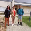 photo  de gauche à droite : les parents d’élèves du conseil d’école, natacha herbinière, laëtitia planchenault et john lainé. 