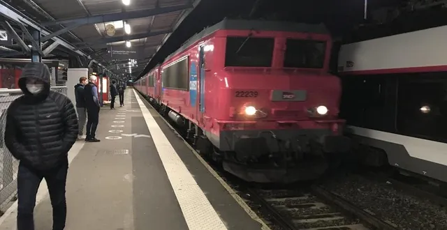 photo  le ouigo train classique entre paris et nantes a mis 7 h 30 au lieu des quatre heures prévues, ce samedi 23 avril.  &copy;  ouest-france 