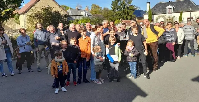 photo  la randonnée du mois d’octobre avait connu un beau succès.  &copy;  archives le maine libre 