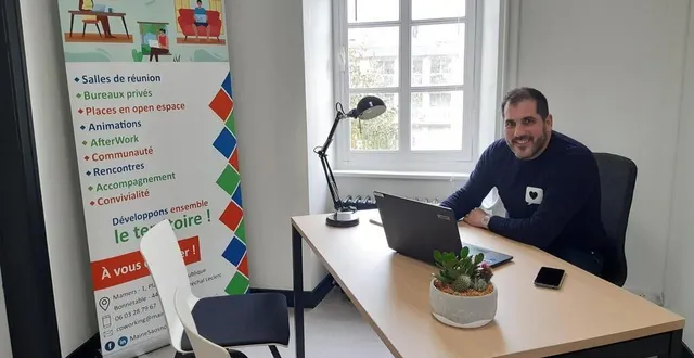 photo  javier bernal est l’animateur des espaces de coworking de la communauté de communes.  &copy;  cdc maine saosnois 