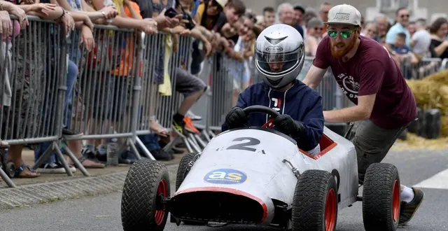 photo  crosmières veut organiser une course de caisses à savon dans la commune, en septembre 2022. (photo d’illustration)  &copy;  stéphane geufroi / archives ouest-france 