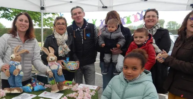 photo  un accueil digne des fêtes pascales avec l’équipe d’animation  &copy;  le maine libre 
