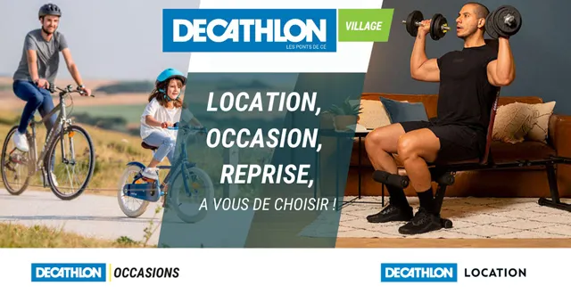 photo reprise et location de vélos : deux nouveaux services proposés dans les magasins decathlon angers 