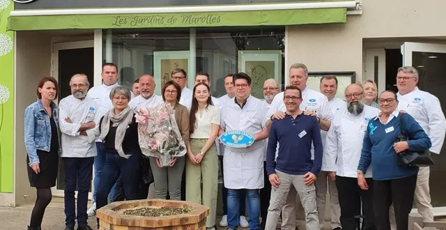photo  le chef sébastien guibert est fier de faire partie des 19 bonnes tables sarthoises.  &copy;  ouest-france 