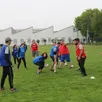 photo  trois activités sportives étaient proposées durant la matinée (rugby, handball, basket-ball), sans que chacun sache qui est qui. 
