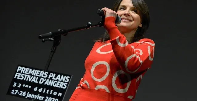 photo  juliette binoche – ici lors du festival premiers plans d’angers en janvier 2020 – est actuellement en tournage en anjou, notamment avec benoît magimel.  &copy;  archives ouest france 