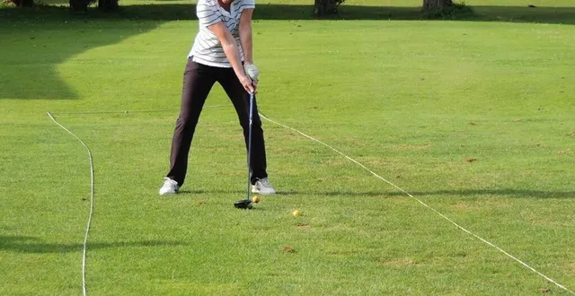 photo  le golf de sablé-solesmes accueillera, samedi 30 avril et dimanche 1er mai, une compétition de golf.  &copy;  archives le maine libre 