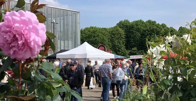 photo  le mans, samedi 30 avril 2022. comme souvent dans ce genre de manifestation, mieux vaut passer le matin, les vendeurs sont plus disponibles et n’hésitent pas à conseiller. l’après-midi, le flot de promeneurs est bien plus important.  &copy;  le maine libre 