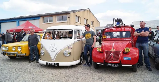 photo  les trois véhicules récompensés.  &copy;  ouest-france 