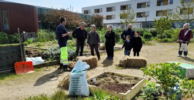 photo  jean-françois saillard promeut la permaculture.  &copy;  le maine libre 