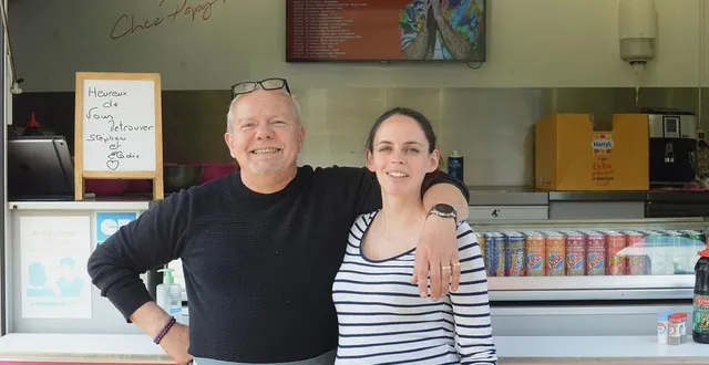 photo  stéphane et élodie fournier.  &copy;  le maine libre 