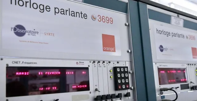 photo  l’horloge parlante en 2013.  &copy;  archives afp 