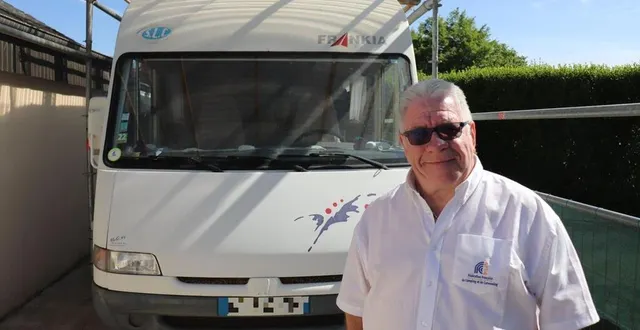 photo  jacques bourdon, nouveau président de la ffcc, est camping-cariste depuis une dizaine d’années.  &copy;  ouest-france 