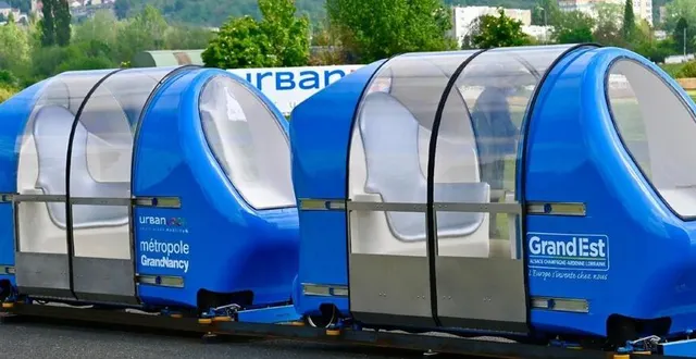photo  voici à quoi ressembleront les capsules urbanloop qui permettront de se déplacer au cœur des villes.  &copy;  photo : urbanloop 
