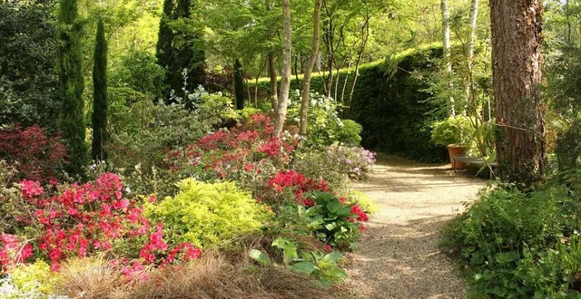 photo  au printemps, c’est le meilleur moment pour admirer le jardin du petit bordeaux.  &copy;  le maine libre 