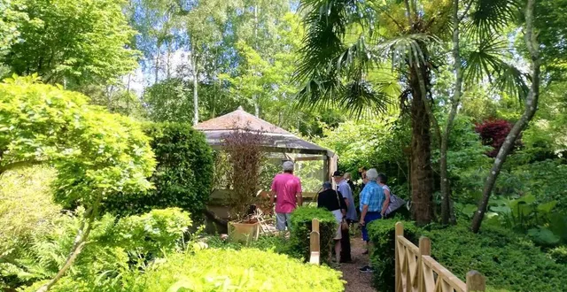 photo  le jardin du petit-bordeaux, petit paradis vert, ouvre pour le neurodon ce dimanche 9 mai 2022, à saint-biez-en-belin.  &copy;  ouest-france 
