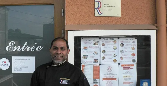 photo  la carte de subhath thudawe du restaurant au petit vivoin respecte une charte très stricte, gage de qualité.  &copy;  ouest-france 