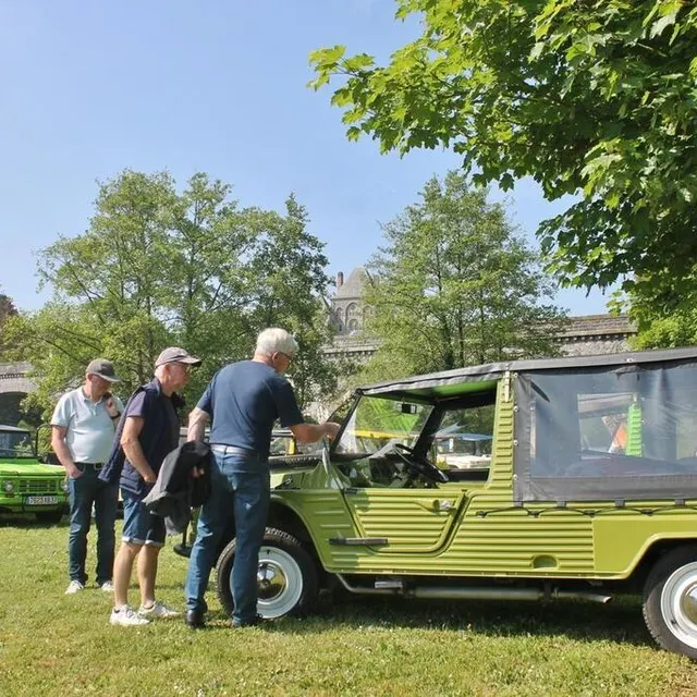 photo les citroën méhari ont attiré l’attention.  ©  ouest-france