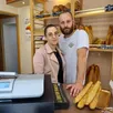 photo mila et julien ont repris la boulangerie de carrouges.