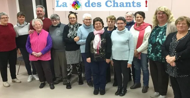 photo  la clé des chants, chorale conduite par loïc gaonac’h, regroupe près d’une vingtaine de voix.  &copy;  ouest-france 