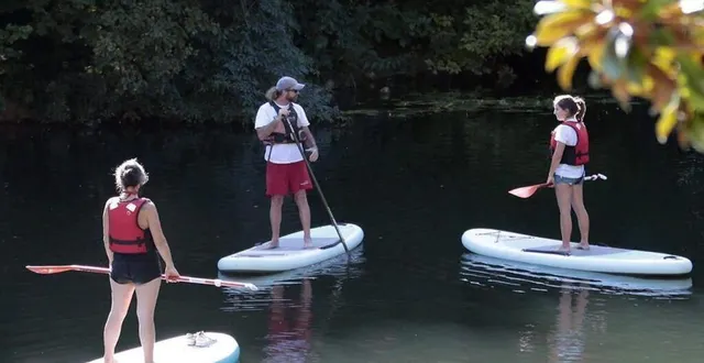 photo  initiation au paddle.  &copy;  archives co 