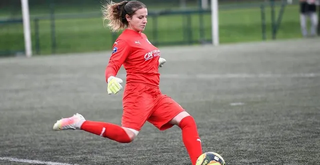 photo  kassandra leroy et l’us alençon sont revenues de briouze avec le point du match nul.  &copy;  archives gérard piwtorak/ouest-france 