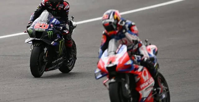 photo  les pilotes français, fabio quartararo et johann zarco, pourront-ils faire mieux que leur double podium de l’édition 2021 du grand prix de france.  &copy;  photo : archives patricia de melo moreira / afp 
