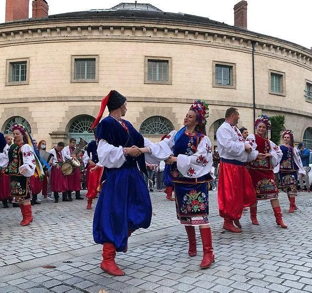 photo un groupe venu d’ukraine, lors d’une précédente élection.  ©  archives ouest-france