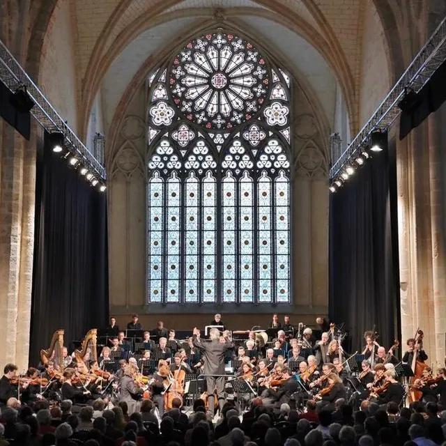 photo l’abbatiale a bénéficié de travaux acoustiques pour le 38e festival de l’épau.  ©  éric fernandez