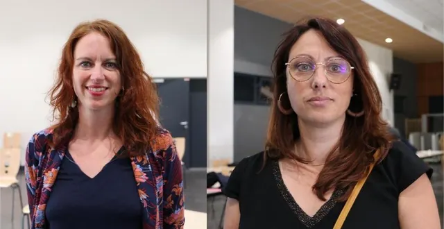 photo  julie riéjou et barbara anis, ici en 2020.  &copy;  archives ouest-france 