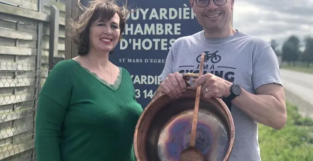 photo  amanda et simon baxter se se sont installés à saint-mars-d’égrenne, dans l’orne, où ils proposent des chambres d’hôtes, mais aussi des confitures.  &copy;  ouest-france 