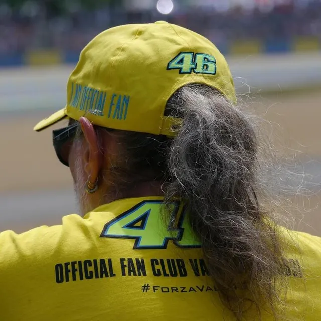 photo un inconditionnel de valentino rossi.  ©  ouest-france